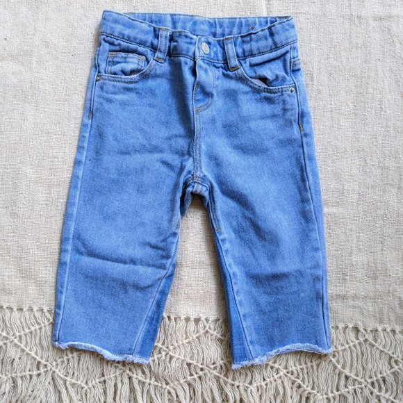 distressed baby girl jeans